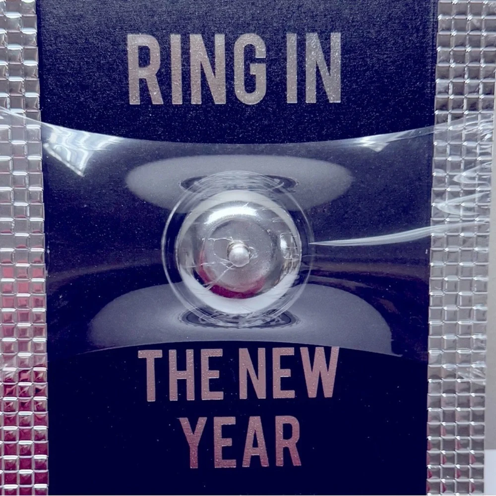 New! Target Bullseye - Ring In The New Year - Bell Sign, Tabletop